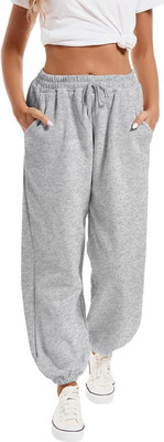 IRONDYE Loose Fit Women Grey Trousers