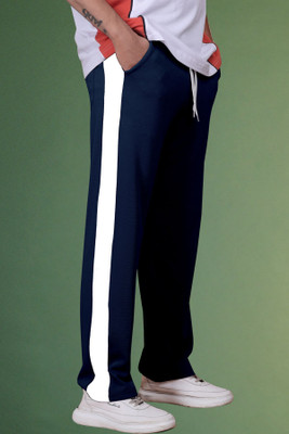 Yazole Relaxed Men Blue, White Trousers