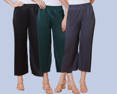 Kasendra Industries Regular Fit Women Multicolor Trousers