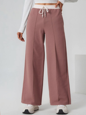 Dwarros Loose Fit Women Pink Trousers