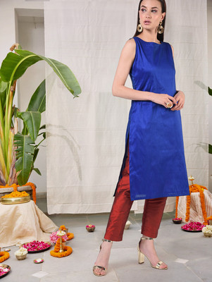 FLOREOS Relaxed Women Maroon Trousers