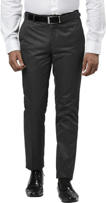 Raymond Slim Fit Men Grey Trousers