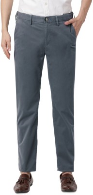 Minus One Regular Fit Men Grey Trousers