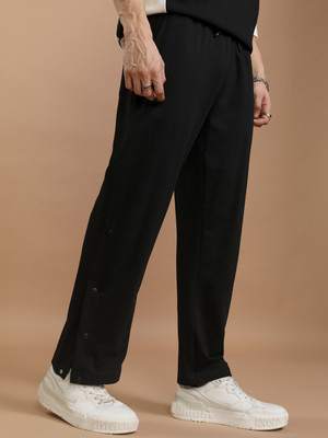 HIGHLANDER Relaxed Men Black Trousers