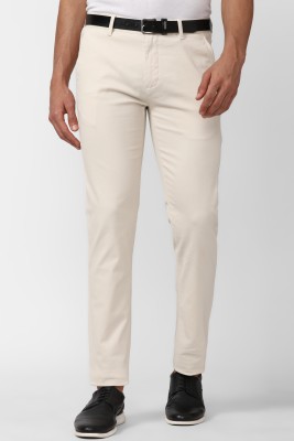 Buy Navy Slim Fit Trousers online  Looksgudin