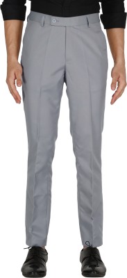 RAJASTHAN SS Straight Fit Men Grey Trousers