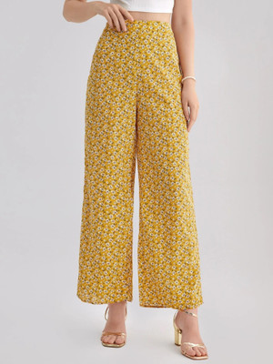 KOTTY Regular Fit Women Multicolor Trousers
