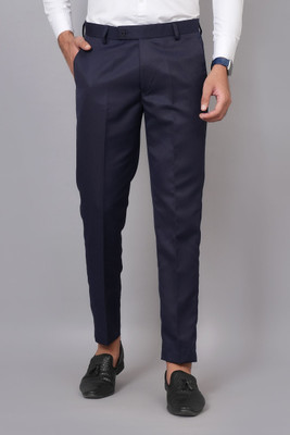 WEAROBICS Regular Fit Men Blue Trousers