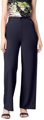 Madhubala Collections Regular Fit Women Blue Trousers