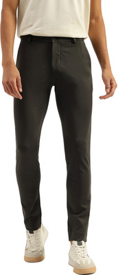 United Colors of Benetton Slim Fit Men Grey Trousers
