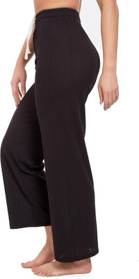 EpicDesigns Comfort Fit Women Black Trousers