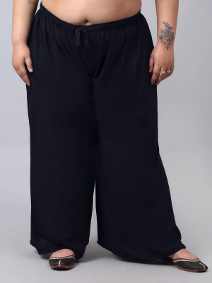 Trend Level Flared Women Black Trousers