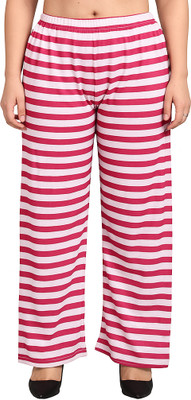 Readyme Sabse Pahle Loose Fit Women Pink Trousers
