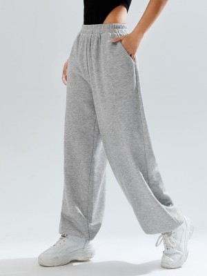 IMSA MODA Regular Fit Women Grey Trousers