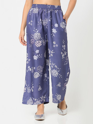 R&B Regular Fit Women Purple Trousers
