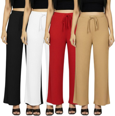 AK SHAMSHAHID GARMENT Relaxed Women Multicolor Trousers