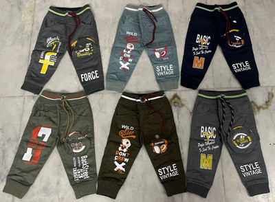 PSART Comfort Fit Boys & Girls Multicolor Trousers