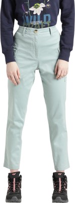 Wildcraft Regular Fit Women Green Trousers