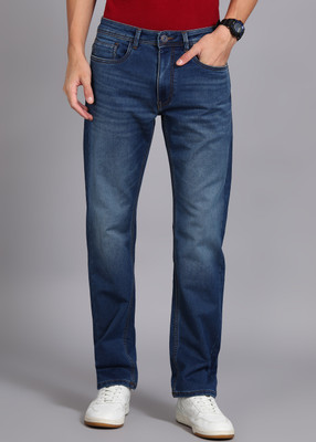 PETER ENGLAND Regular Fit Men Blue Trousers