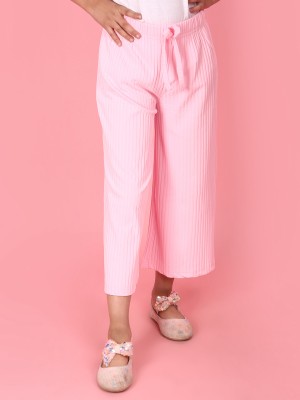 V-MART Regular Fit Girls Pink Trousers