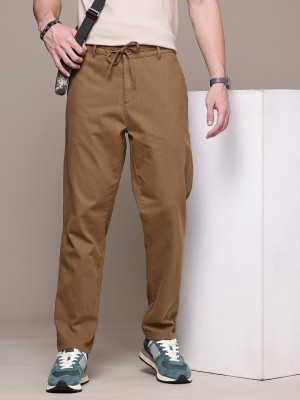 Roadster Loose Fit Men Brown Trousers