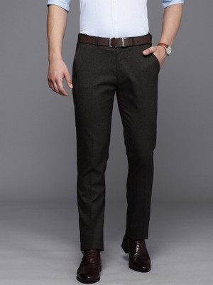 Raymond Slim Fit Men Grey Trousers