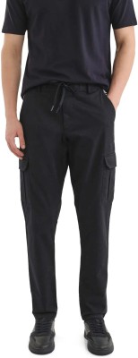 RARE RABBIT Regular Fit Men Dark Blue Trousers