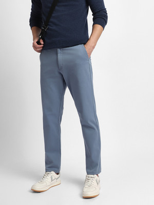 Dennis Lingo Regular Fit Men Blue Trousers
