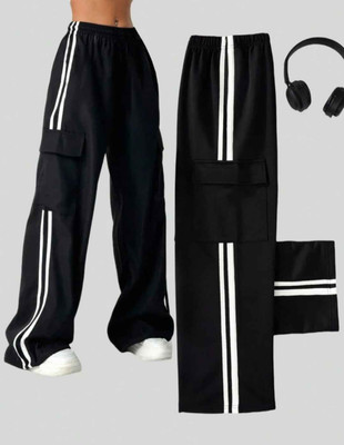 Littlecub Comfort Fit Girls Black Trousers