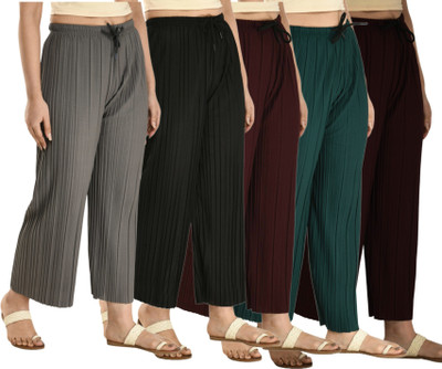 WINHEVER Regular Fit Women Multicolor Trousers