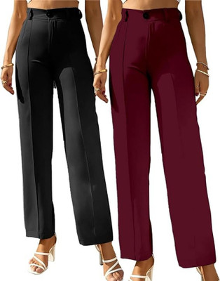 paniharee Regular Fit Women Multicolor Trousers