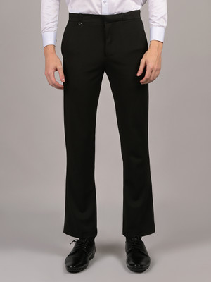INTEGRITI Regular Fit Men Black Trousers