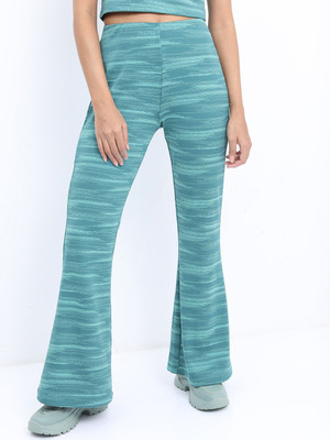 Tokyo Talkies Regular Fit Women Blue Trousers