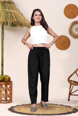 APPUFASHION Comfort Fit Women Dark Green Trousers