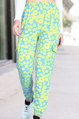 POPWINGS Relaxed Women Multicolor Trousers