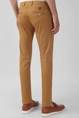 PETER ENGLAND Skinny Fit Men Khaki Trousers