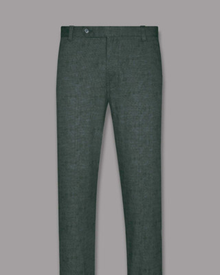 french crown Regular Fit Men Dark Blue Trousers