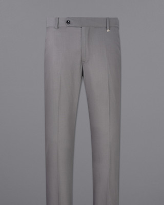 french crown Regular Fit Men Grey Trousers