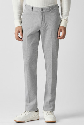 VAN HEUSEN SPORT Slim Fit Men Grey Trousers