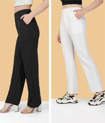 GREEN-SHADE Regular Fit Women Multicolor Trousers
