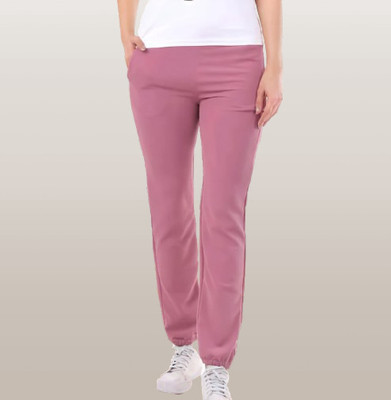 Levony Regular Fit Women Pink Trousers