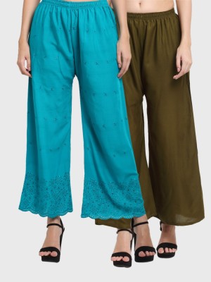 MIAZ LIFESTYLE Regular Fit Women Green Trousers