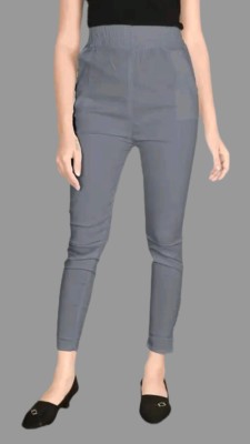 samar Regular Fit Women Grey Trousers