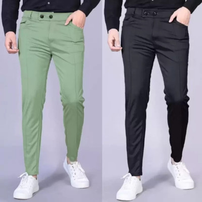Kpkrathore Regular Fit Men Multicolor Trousers