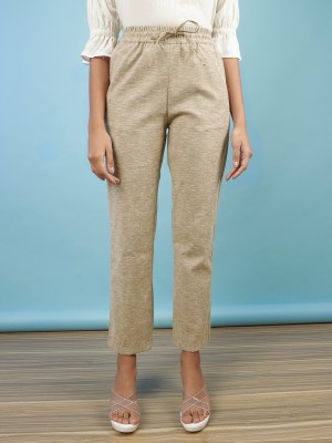 Freehand Regular Fit Women Beige Trousers