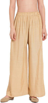 ABCD Relaxed Women Gold Trousers