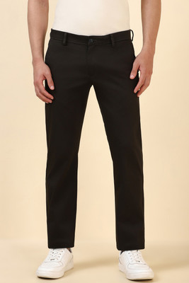 Allen Solly Slim Fit Men Brown Trousers
