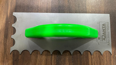 Super Ajanta Y-MS 6 mm Trowel Green Plated Trowel(Pack of 1)