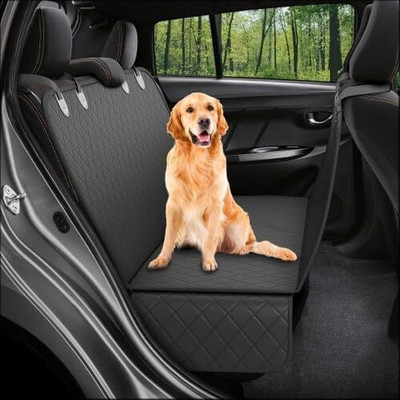 Active Pets Dog Car Seat Cover Waterproof Pet Hammock Protector For SUV Cars Trunk Mat Liner(Pack of 1)