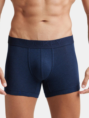 JOCKEY LM06 Solid Breathable Mesh with StayDry Tech Men Trunks